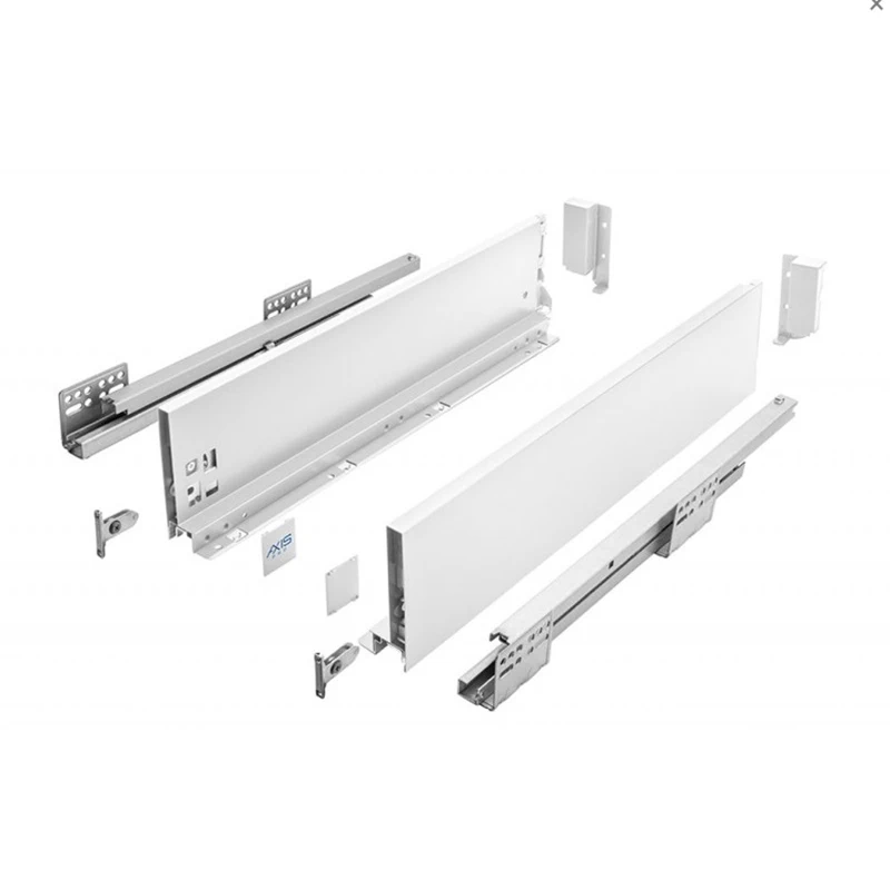 Выдвижная система GTV AXIS PRO Push to Open H-120мм L-450мм Белый