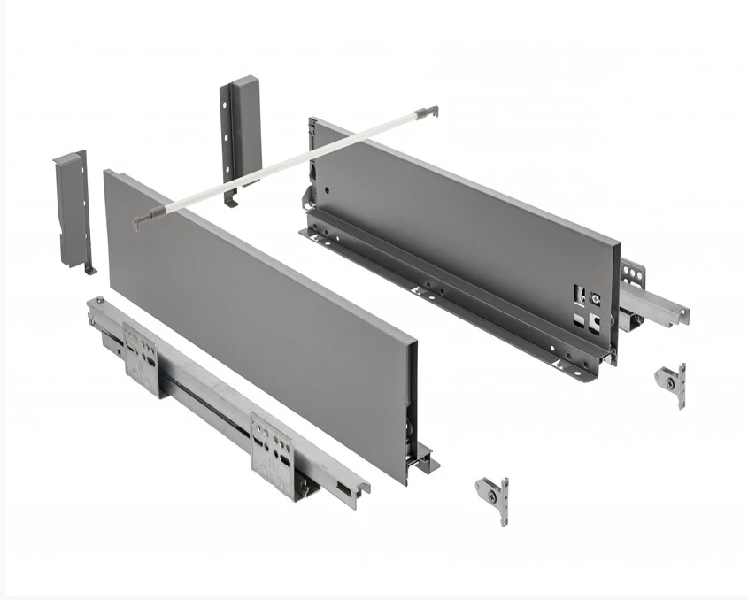 Выдвижная система GTV AXIS PRO Push to Open Н-120мм L-350мм Антрацит