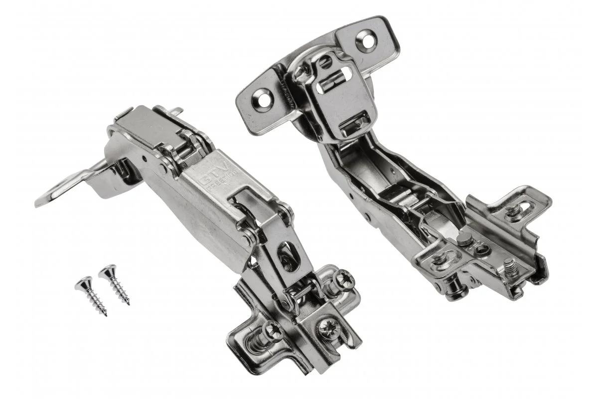 Завіса GTV ZP-KT165H2ZE  кутова Clip-On 165⁰ Нікель - 2