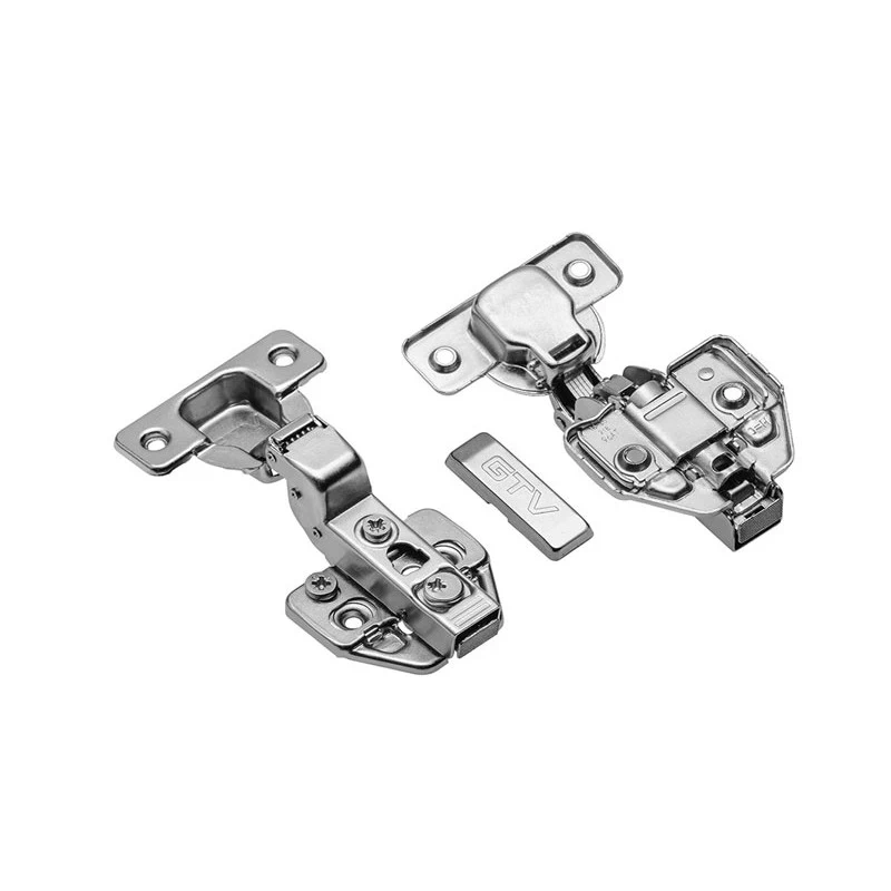 Петля GTV ZM-CNHC07BR2 вкладная Prestige CLIP-ON гидравлическая с 3D регулировкой Никель