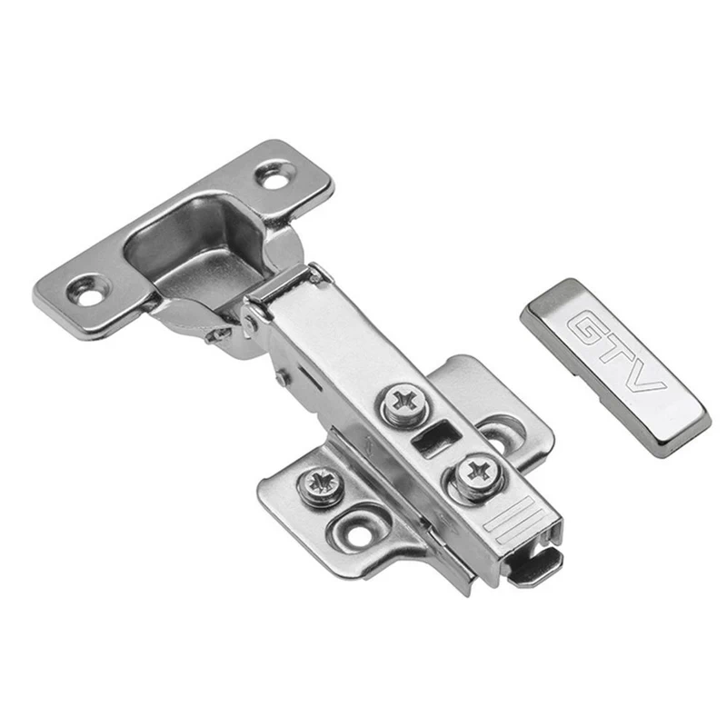 Петля GTV ZM-ECHC09-3DBEO накладная PRESTIGE эксцентриковая регулировка Никель
