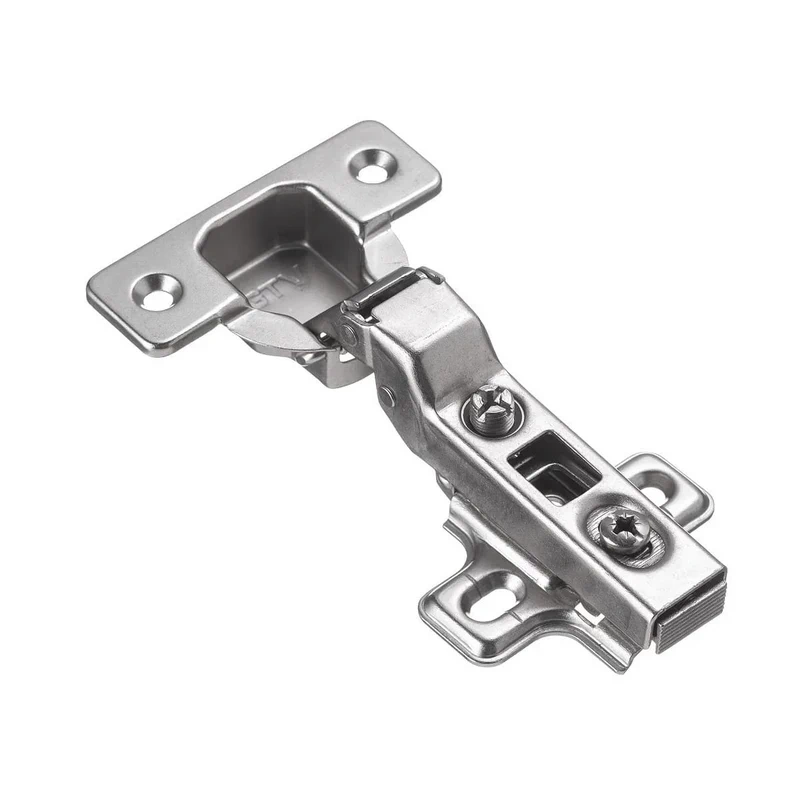 Петля GTV ZP-COCA8450-BE-F полунакладная Clip без пружины Никель