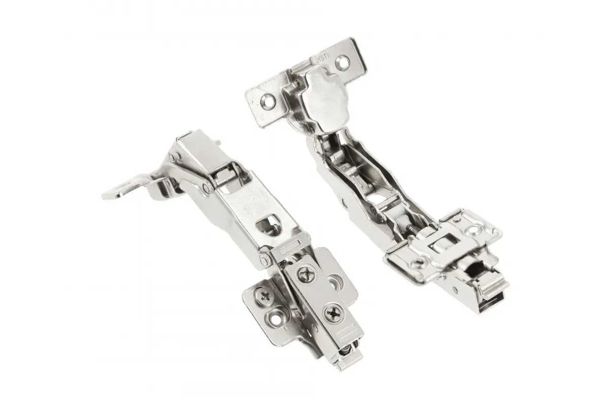 Петля GTV ZM-HCSLKT155-3DBEO накладная SILENTO PRO 155° самозатягивающийся гидравлический Никель