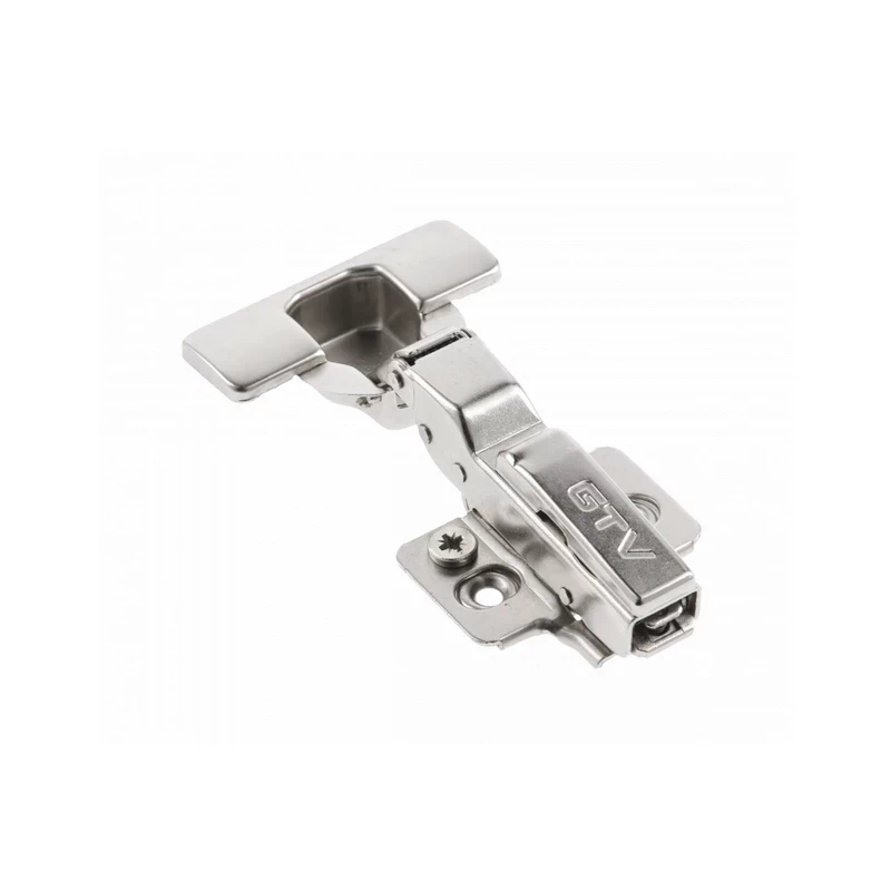 Петля GTV ZM-HCSL08-3DBEO полунакладная SILENTO PRO самозатягивающийся гидравлический Никель