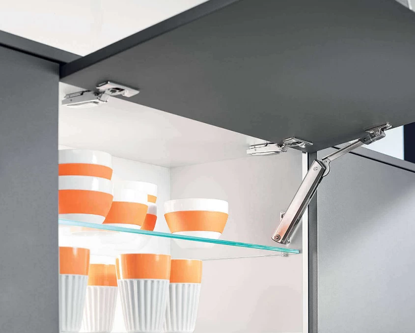 Комплект Blum AVENTOS HK-XS механізм 2x11 ВК=240-600мм BLUMOTION 2 завіси  AVTHKXS-212B