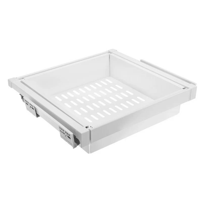 Корзина для білизни GTV WG-KOSZM70-10 ELITE 700мм перфорована з дотягом Білий