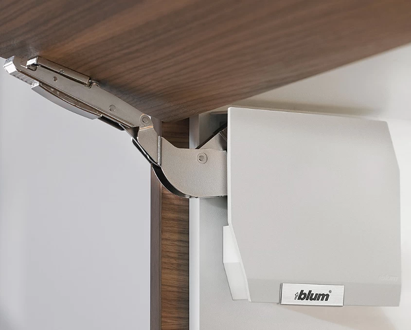 Комплект Blum AVENTOS HK-S механізм CC ВК=186-600мм TIP-ON дерев’яний фасад  AVTHKS-CCTSW Білий шовк - 2