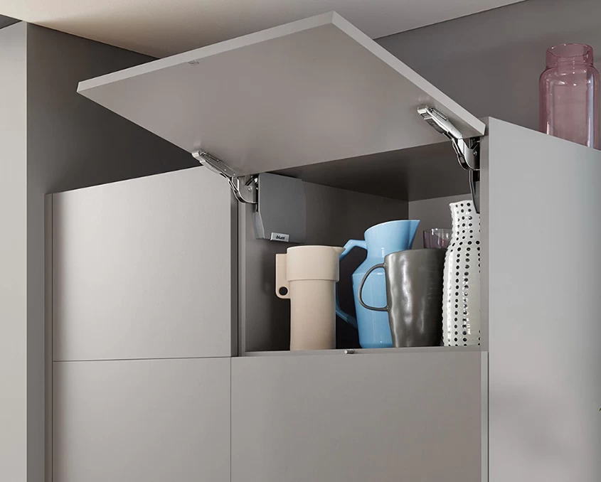 Комплект Blum AVENTOS HK-S механізм CE ВК=186-600мм TIP-ON дерев’ян.фасад AVTHKS-CETHGR Світло-сірий