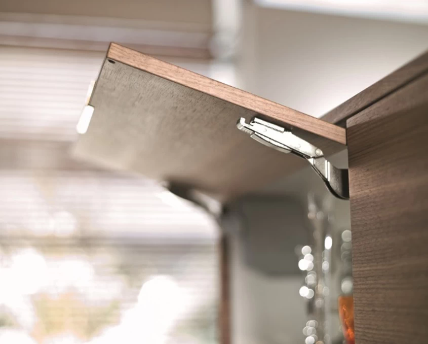 Комплект Blum AVENTOS HK-S механізм EE ВК=186-600мм BLUMOTION дерев.фасад AVTHKS-EEBHGR Світло-сірий