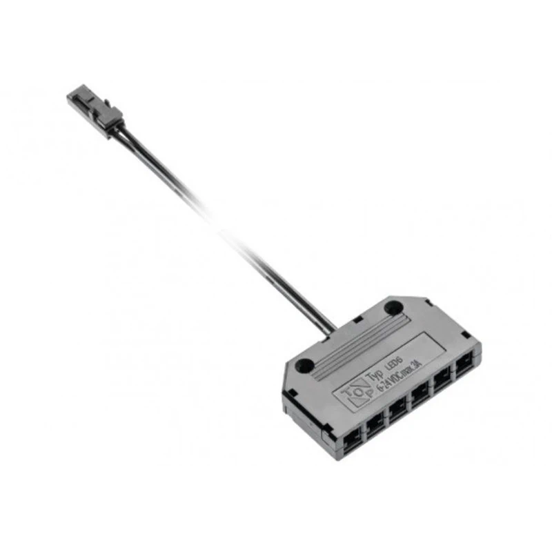 Конектор-розгалужувач GTV 6 х mini AMP 2м