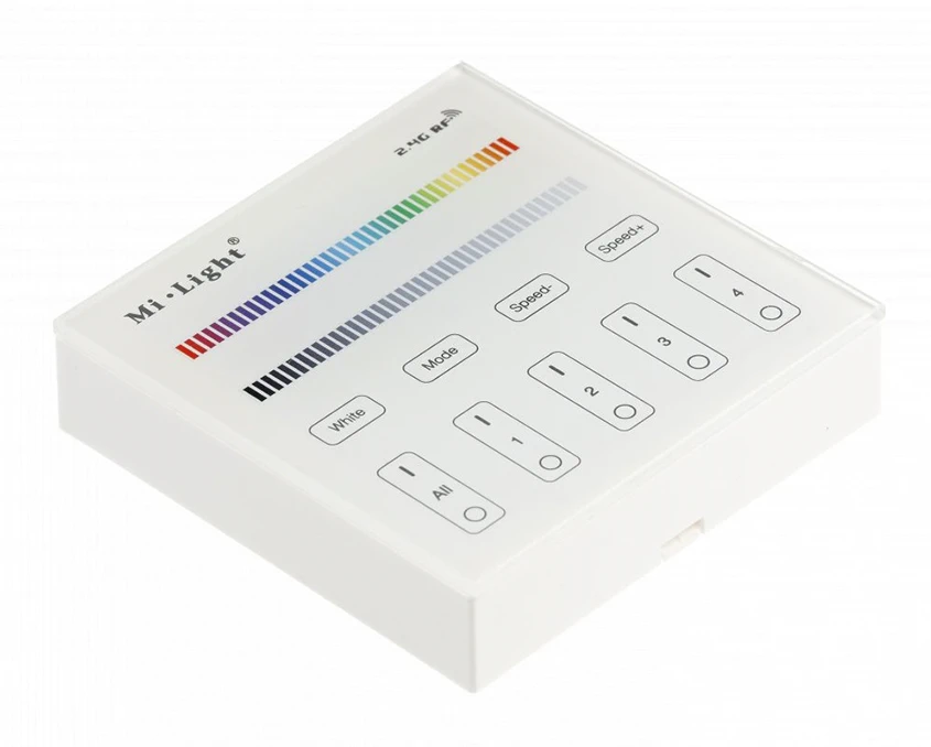 Сенсорна панель LED GTV RGBW 4-зонна на батарейках - 2