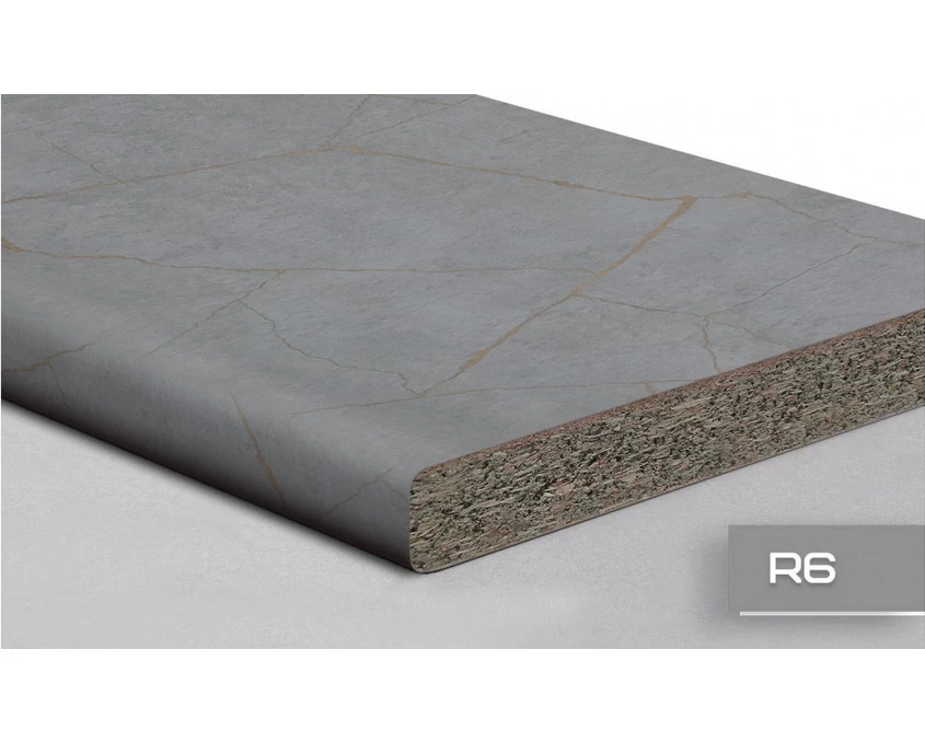 Стільниця LuxeForm 3050x600x28 мм 1U R6 S633 Томіріс 2020 вологостійка (4200мм) - 2