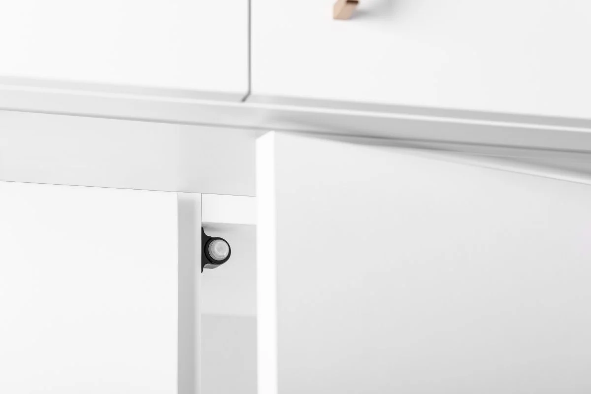 Вимикач безконтактний GTV PIR 2 датчики кабель 2м Чорний - 2