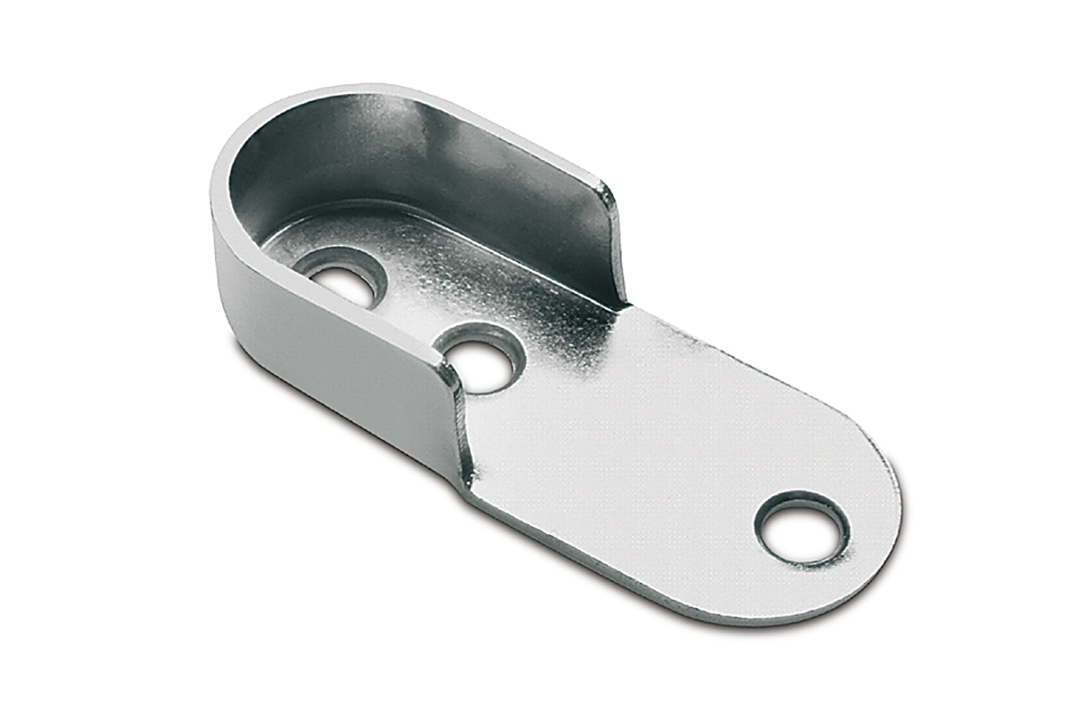 Штанготримач GTV для штанги гардеробної стальний Хром