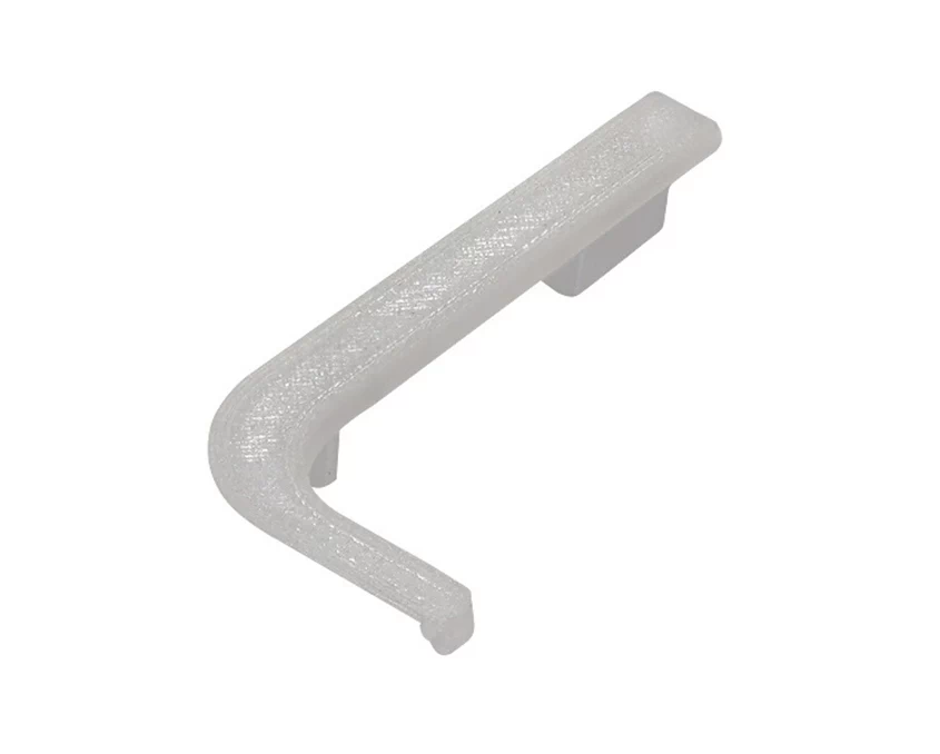 Заглушка правая профиля L для фасадов без ручек (ФБР) Прозрачный - 2