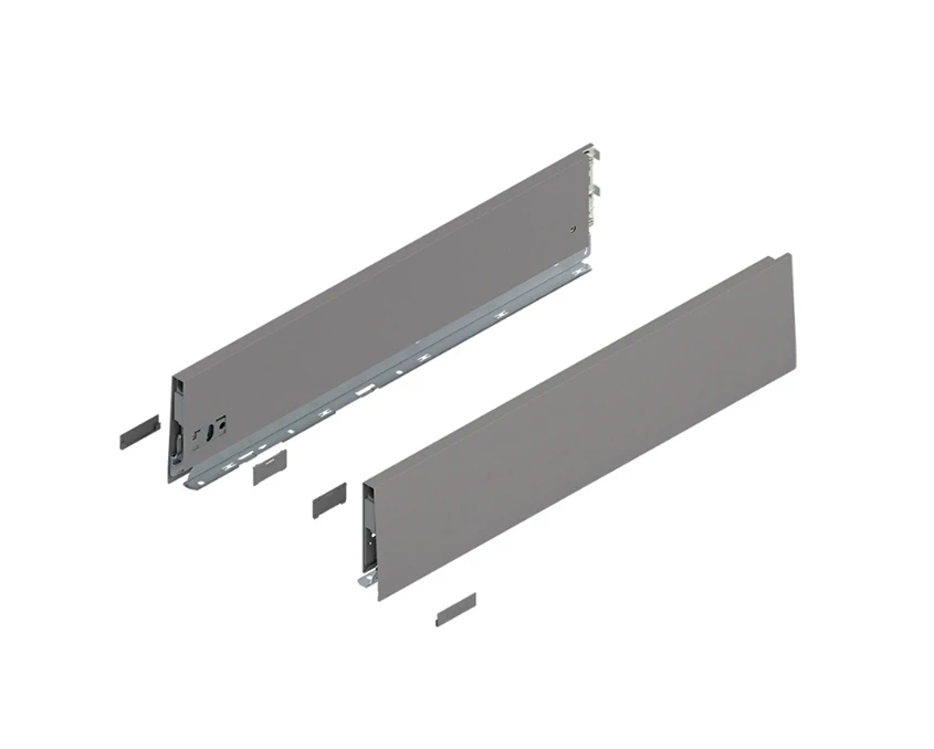 Царга Blum MERIVOBOX висота K NL=550мм права+ліва  470K5502S Z R+L V1 IG-M Індіум сірий