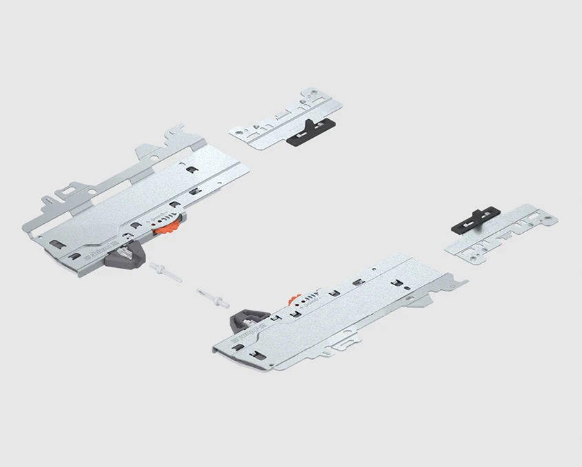 Комплект Blum TIP-ON BLUMOTION (механізм + тригер + адаптер) T60H4570 TOB R+LV1 S