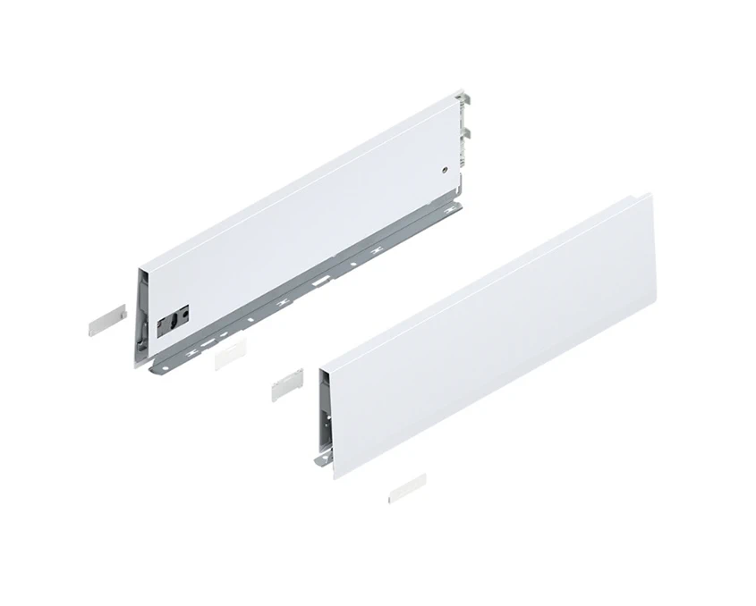 Царга Blum MERIVOBOX висота K NL=450 мм права+ліва 470K4502S Z R+L V1 SW-M Білий шовк