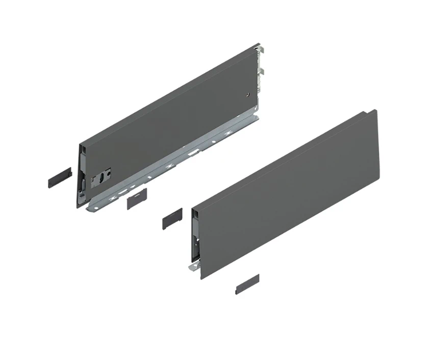 Царга Blum MERIVOBOX висота K NL=400мм права+ліва 470K4002S Z R+L V1 OG-M Оріон сірий
