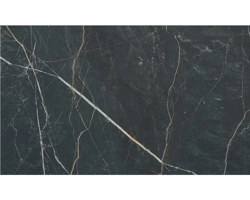 Плита LuxeForm Compact HPL 2097x649x12мм L155 Мрамор Ричмонд / черное ядро