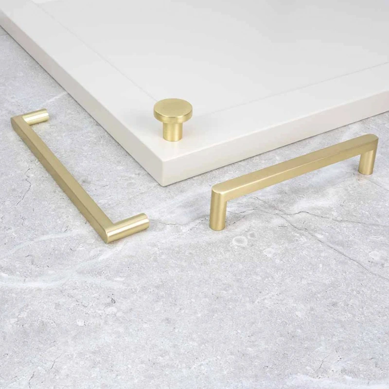 Меблева ручка Beslag Design 343346-11 Матова латунь - 2