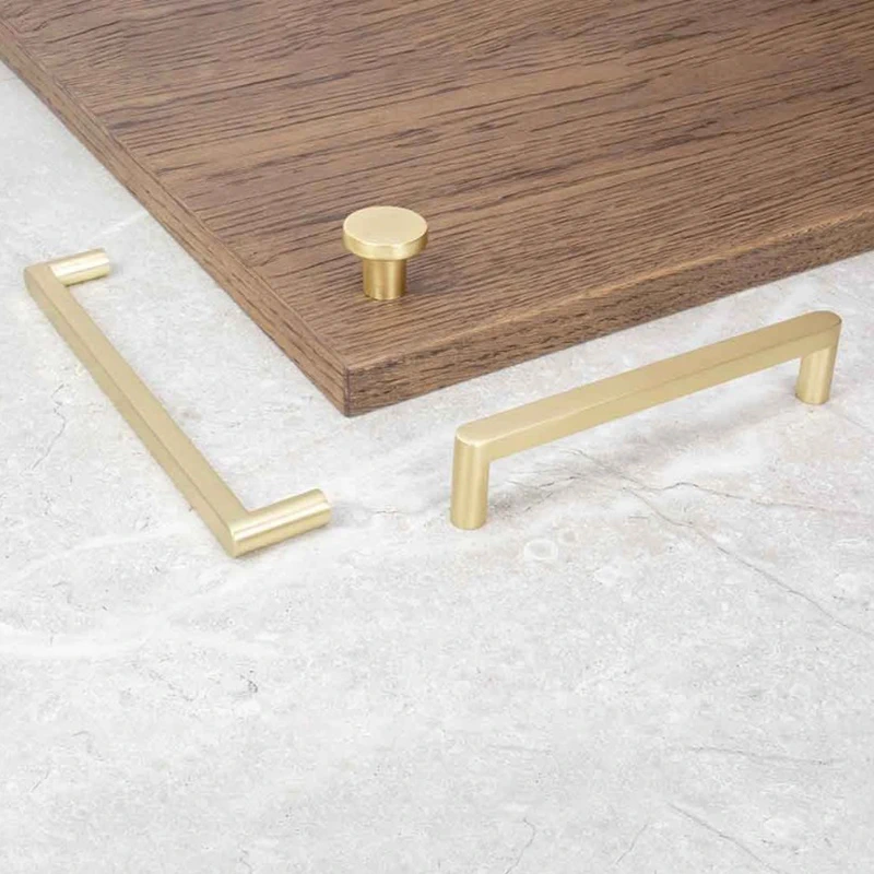 Меблева ручка Beslag Design 343346-11 Матова латунь - 3