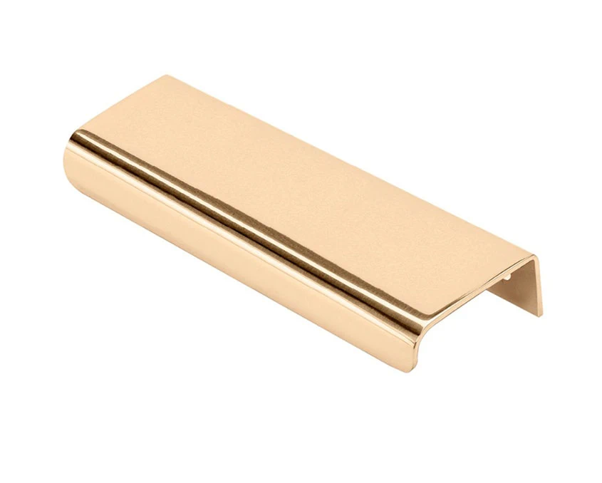 Меблева ручка Beslag Design 343455-11 Полірована необроблена латунь