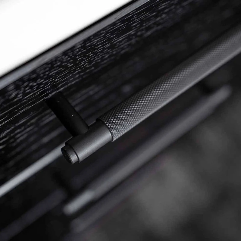 Мебельная ручка Beslag Design 351025-11 матовый черный - 6