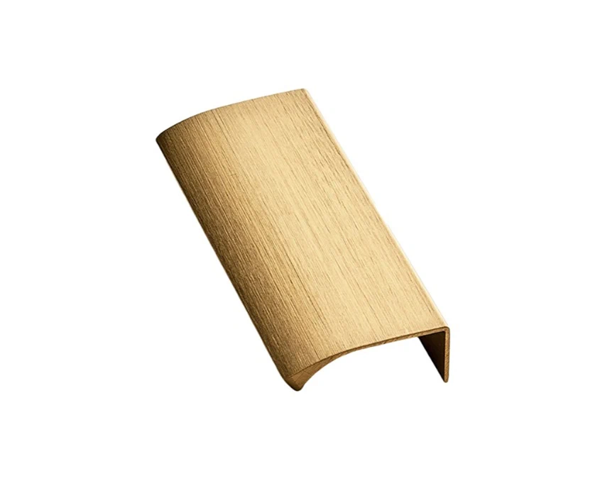 Мебельная ручка Beslag Design 304197-11 Матовая латунь