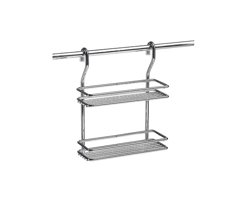 Кругла рейлінгова система Vibo комплект для спецій гратчастий CT9870C Хром