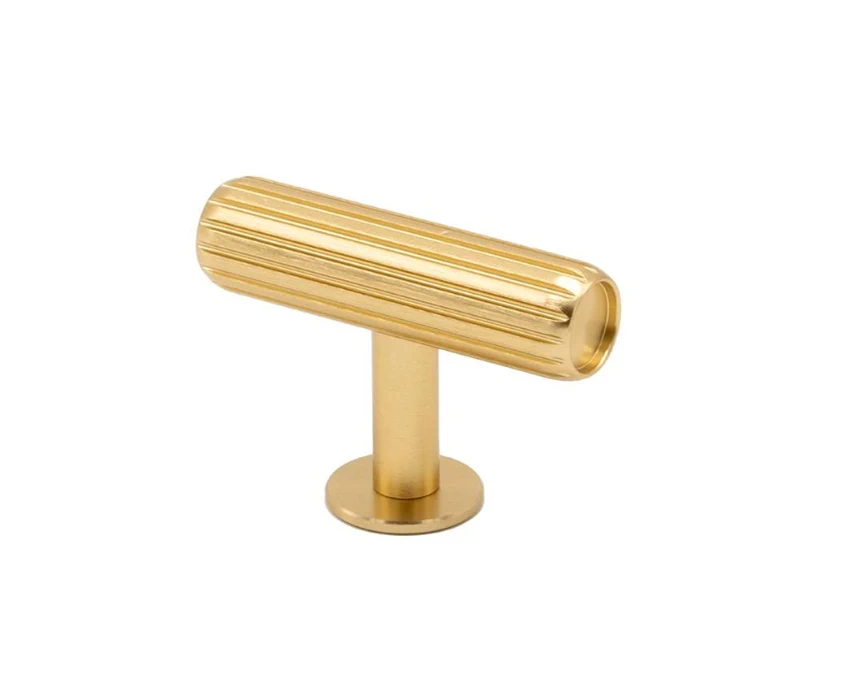 Меблева ручка Beslag Design 373001-11 Матова латунь