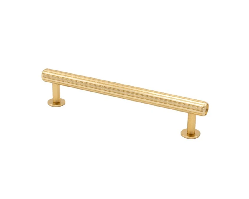 Мебельная ручка Beslag Design 373006-11 матовая латунь