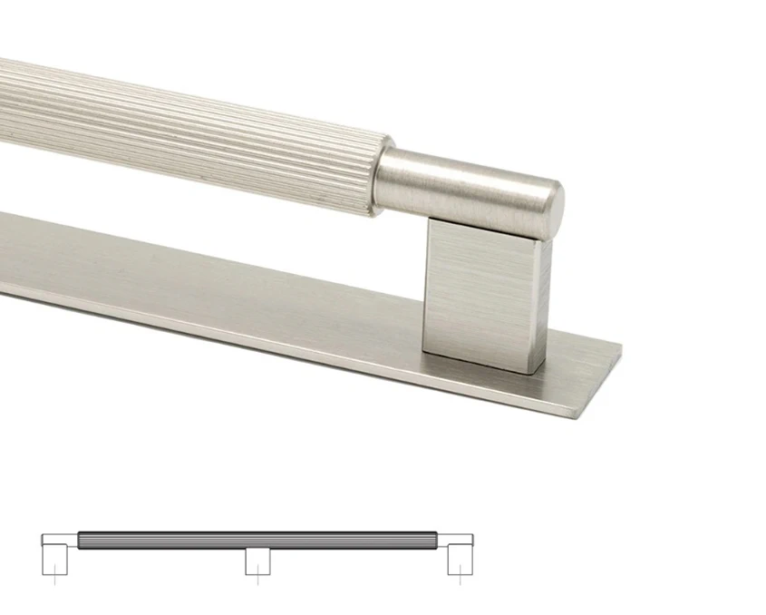 Мебельная ручка Beslag Design 373115-11 вид нержавеющей стали