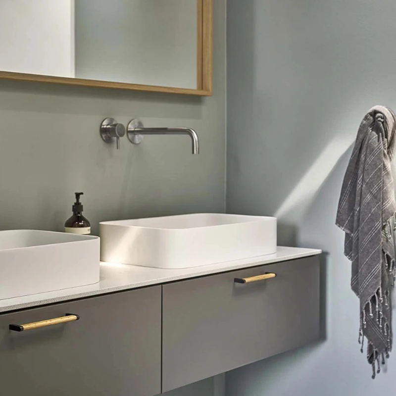 Мебельная ручка Beslag Design 373272-11 дуб/черный - 3