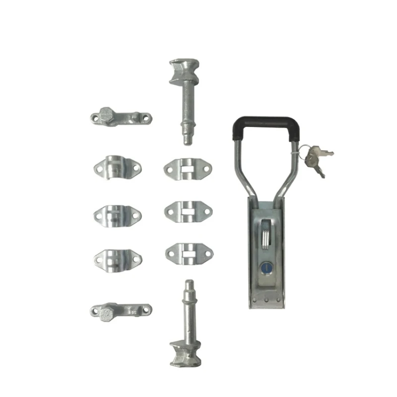 Замок запорный для полуприцепов D-22мм RZ 11112 Цинк - 2