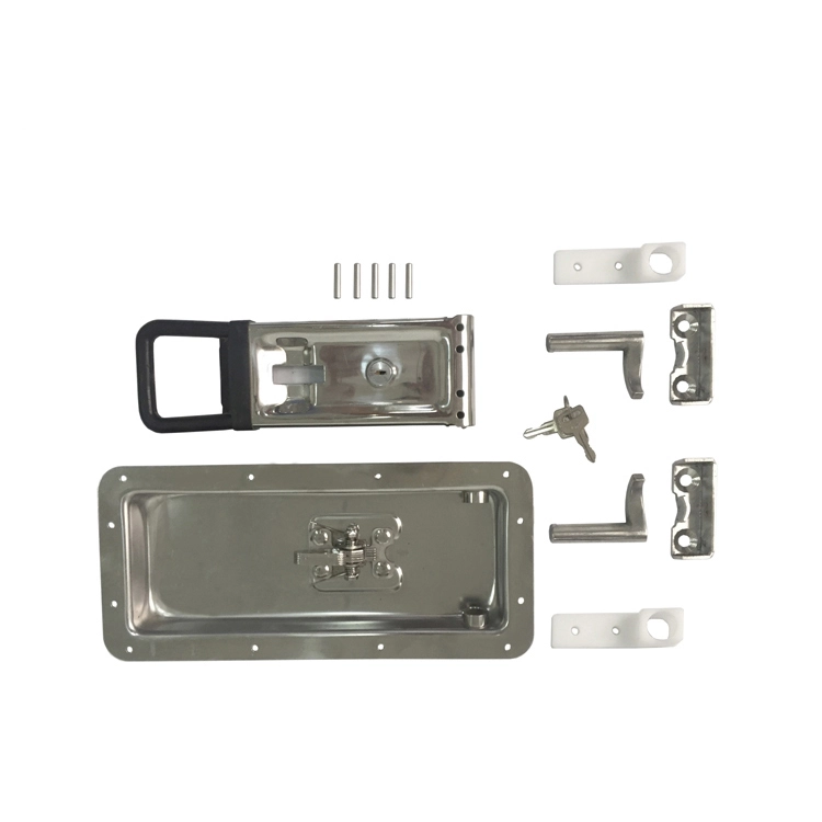 Замок запорный для полуприцепов D-16мм RZ 11122 Нержавеющая сталь - 2