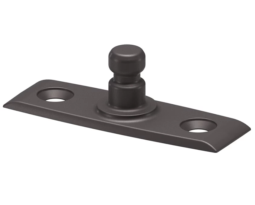 Крепление газового лифта K12 Italiana Ferramenta к боковине под запрессовку 48080120HX Графит