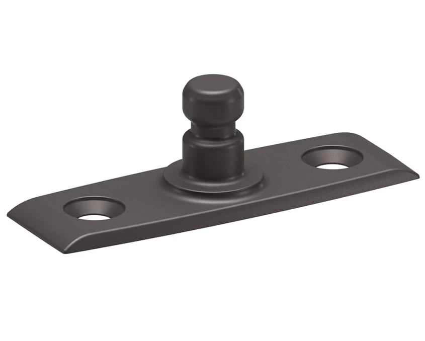 Крепление газового лифта K12 Italiana Ferramenta к боковине под прикручивание 48080120HX Графит