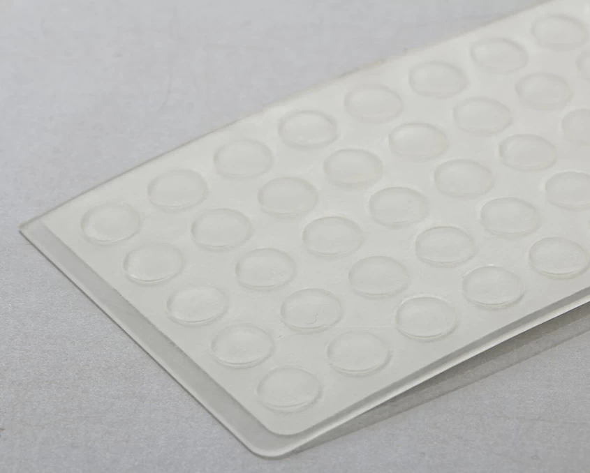 Демпферы Italiana Ferramenta самоклеющиеся полусфера 10x1.5мм 50шт 23205030ZZ Прозрачный