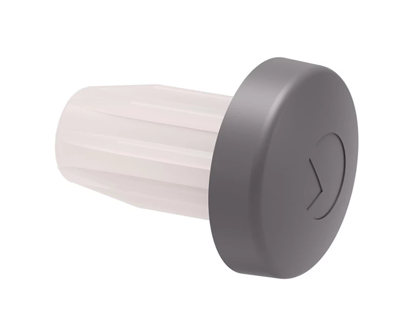 Демпфер Italiana Ferramenta Bi-materiale врезной d=5мм 23203010IF 100шт Серый