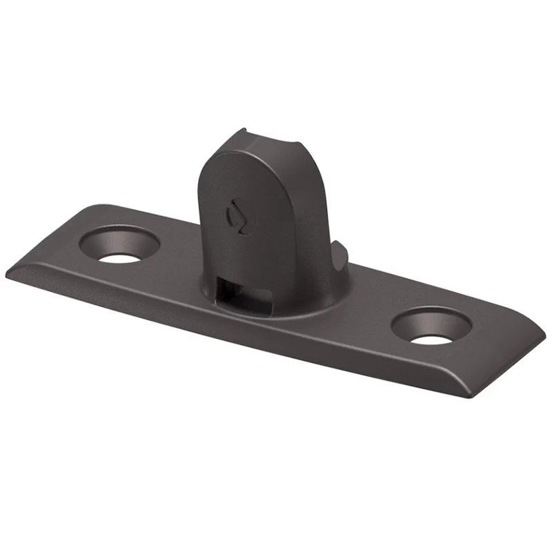 Крепление газового лифта K12 Italiana Ferramenta к фасаду под прикручивание 48080100HX Графит