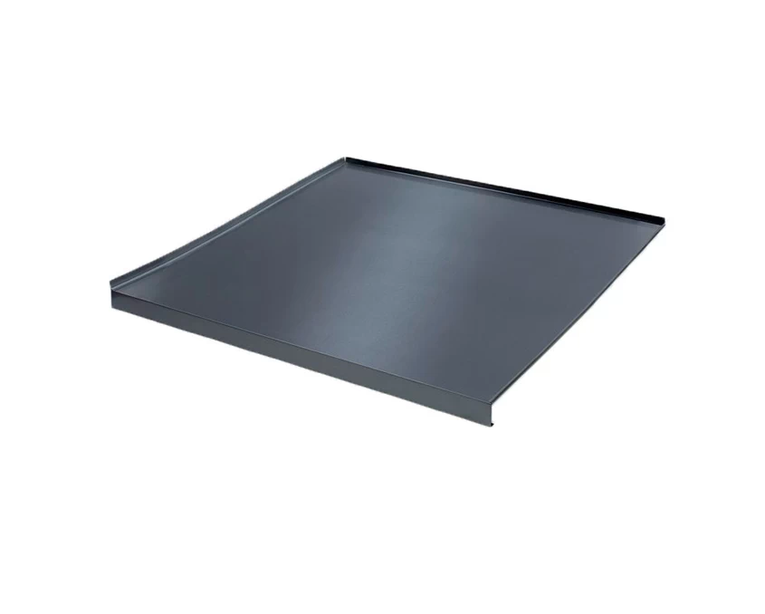 Поддон Euro Orvel алюминиевый LUX гладкий 800мм 600S0763G361 Антрацит