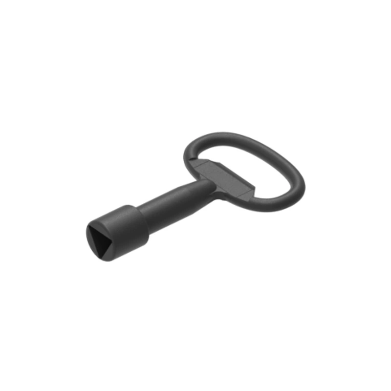 Ключ трехгранный для электрошкафов 8мм RZ 1000-513 Черный - 2