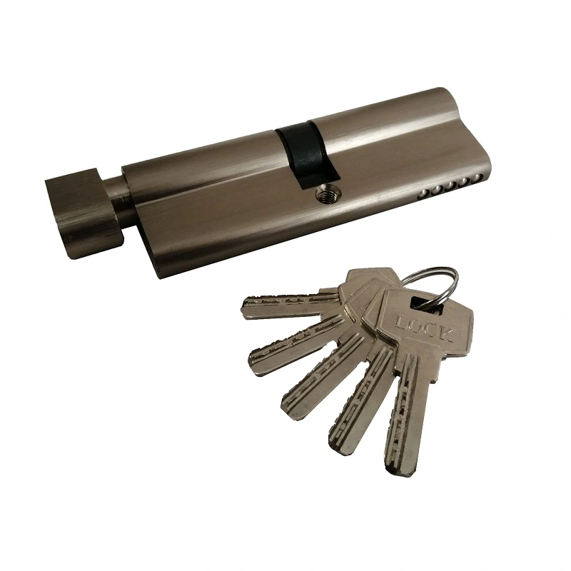 Цилиндр для замка RZ 40x40T Zn Ni Хром