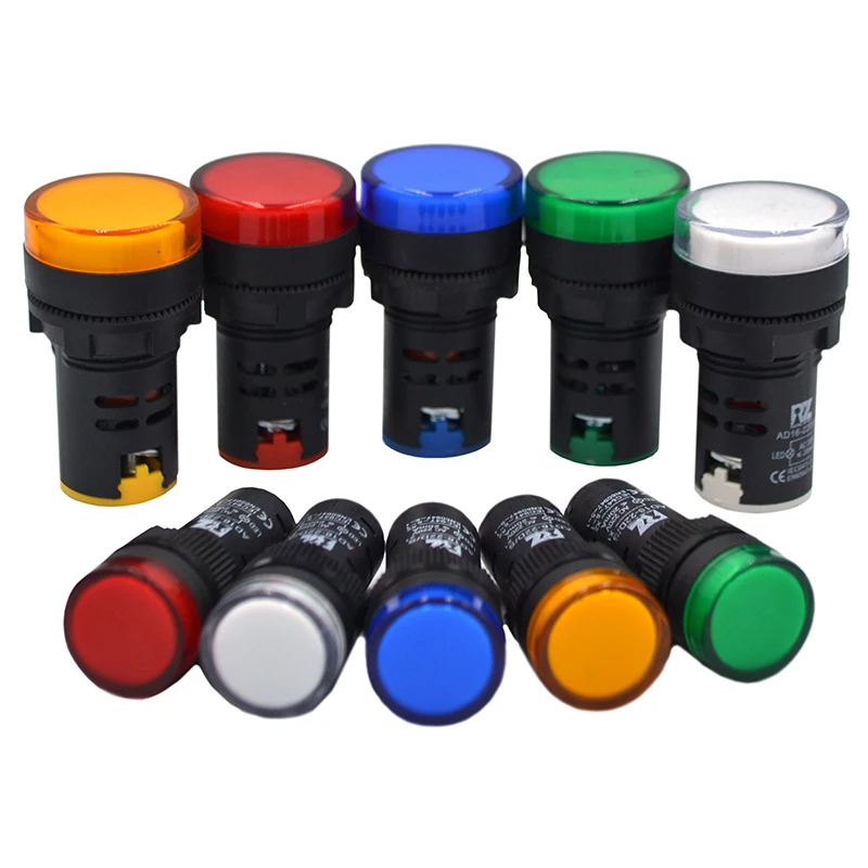 Светильник LED RZ 22 мм RZ AD22-22DS/B Синий - 2