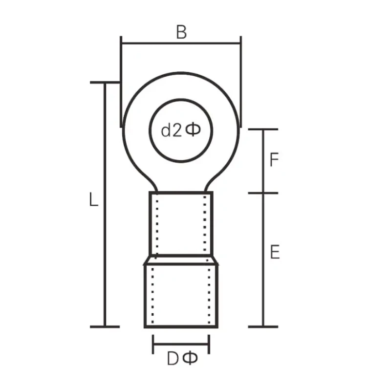 Клема кільце RZ RVL2-4 Синій - 2