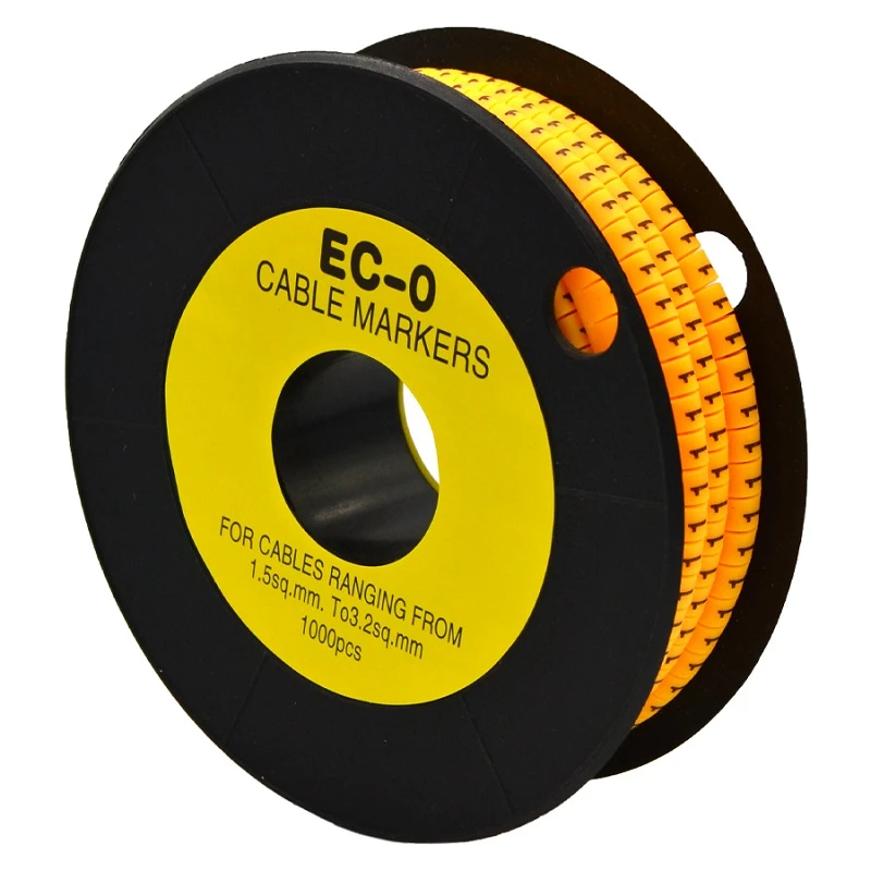 Маркери кабельні RZ ЕС-0 Жовтий