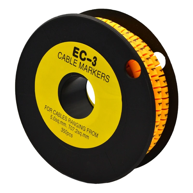 Маркери кабельні RZ ЕС-3 Жовтий