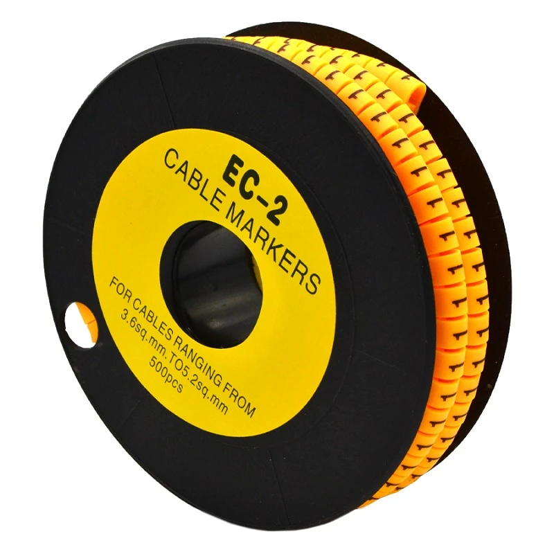 Маркери кабельні RZ ЕС-2 Жовтий
