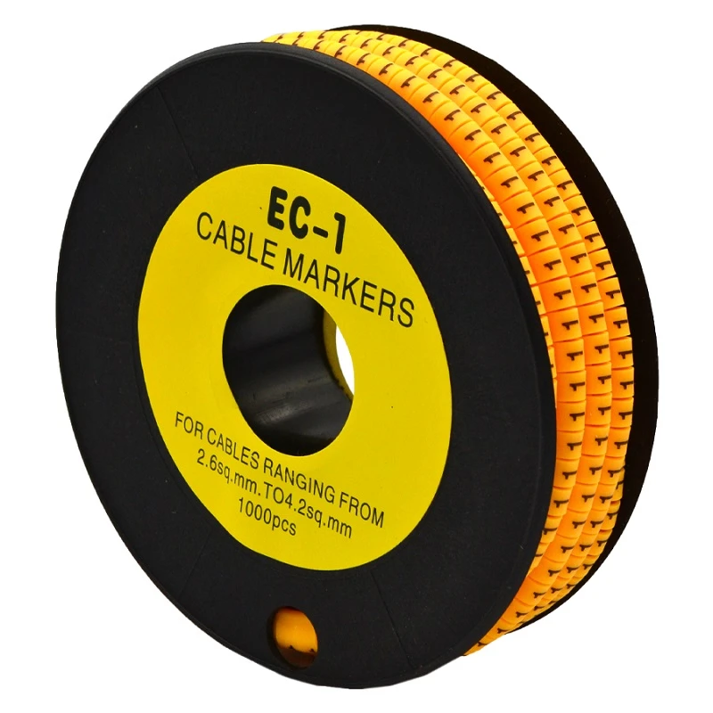 Маркери кабельні RZ ЕС-1 Жовтий